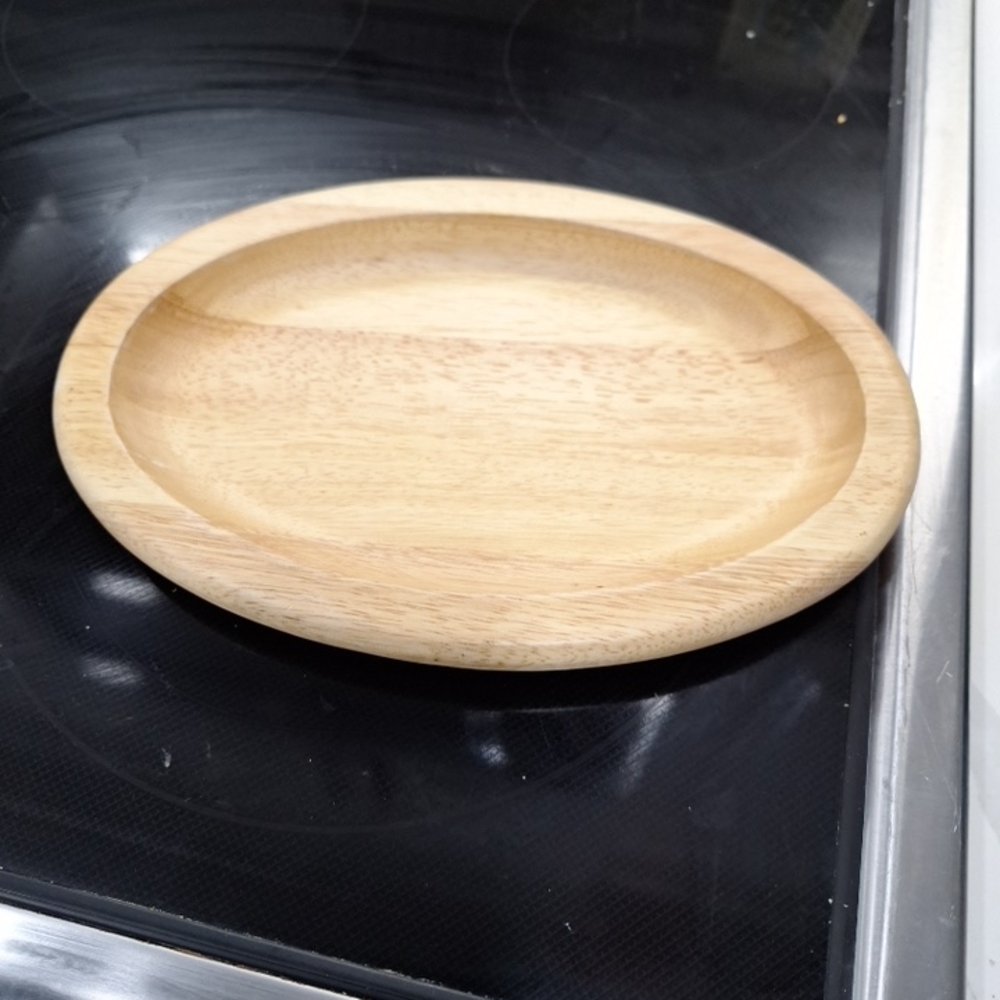 Black Wooden Plate Oven